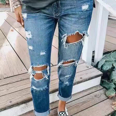 Holly – Ripped Women's Jeans