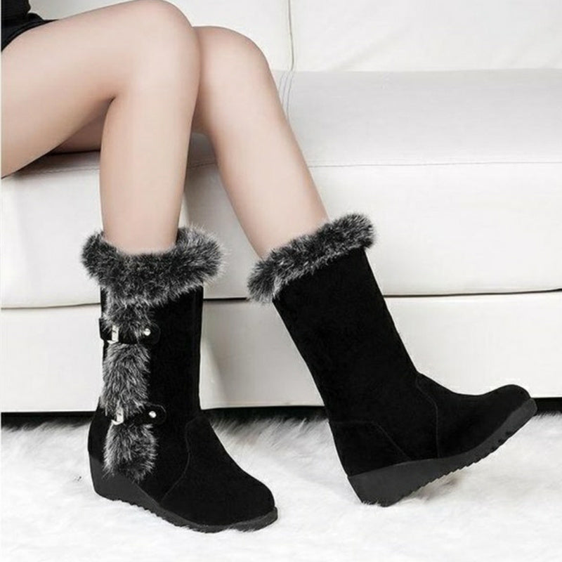 Tara – Comfortable Women's Boots in Premium Vegan Leather for Winter