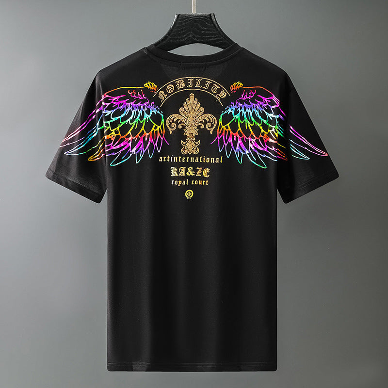 Bryan – Short Sleeve Off-Shoulder T-Shirt for Men