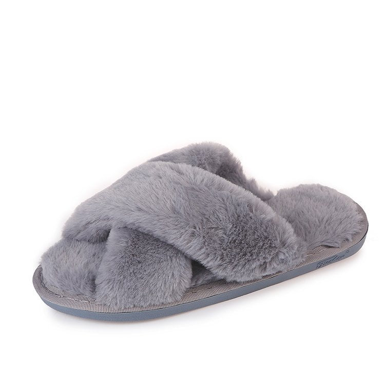 Shirley – Fluffy Women's Slippers with Non-Slip Sole
