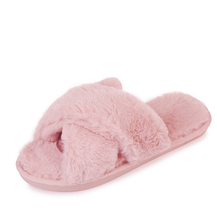 Shirley – Fluffy Women's Slippers with Non-Slip Sole