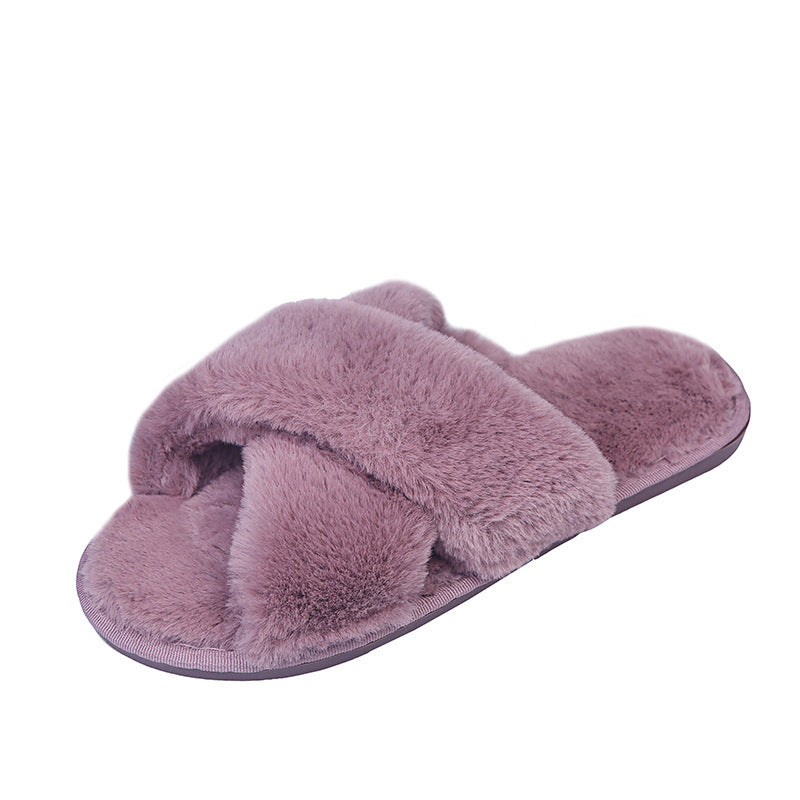 Shirley – Fluffy Women's Slippers with Non-Slip Sole