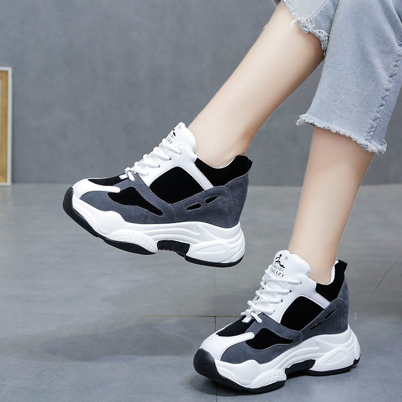 Victoria – Women's Platform Sneakers with Chunky Design