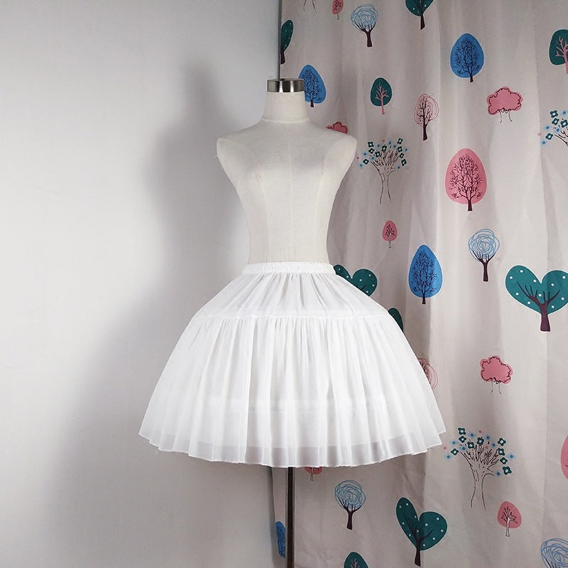 Rachel – Adjustable Lolita Petticoat with Herringbone Pattern