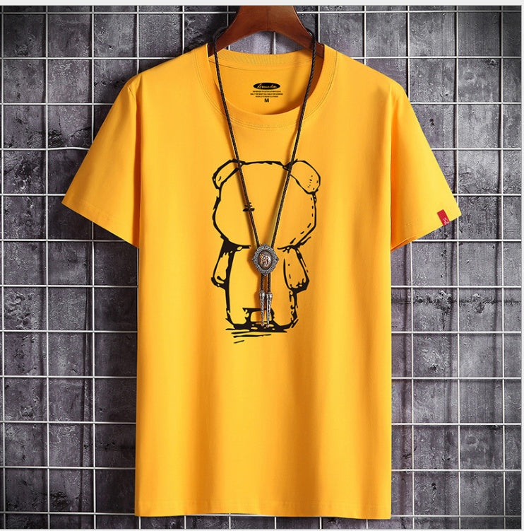 Geoff – Casual T-Shirt with Bear Animation