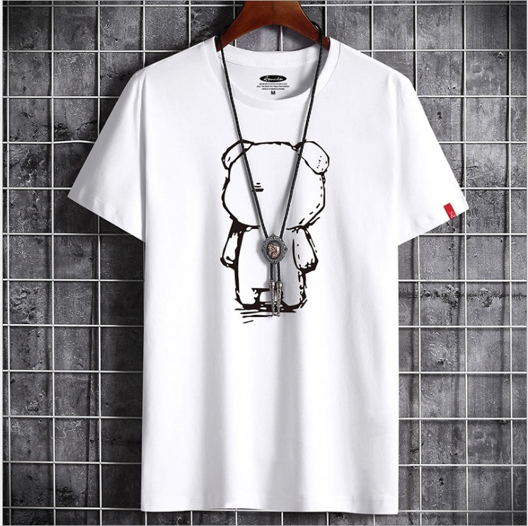 Geoff – Casual T-Shirt with Bear Animation