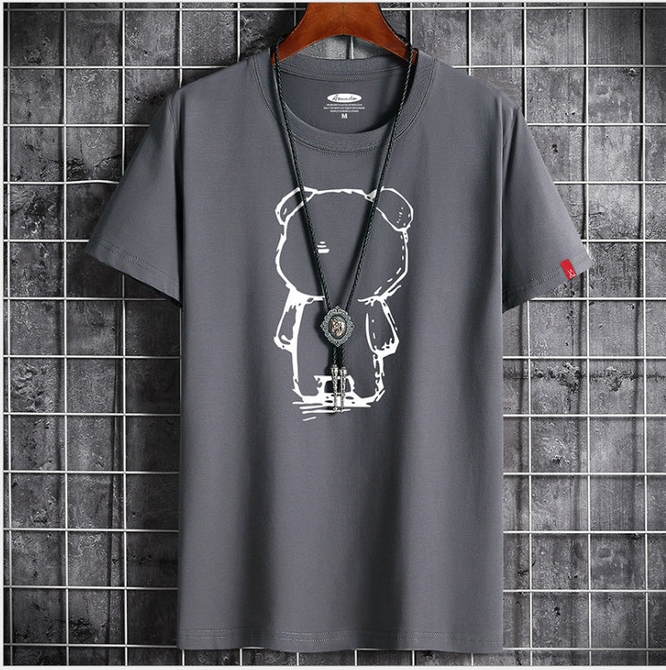 Geoff – Casual T-Shirt with Bear Animation