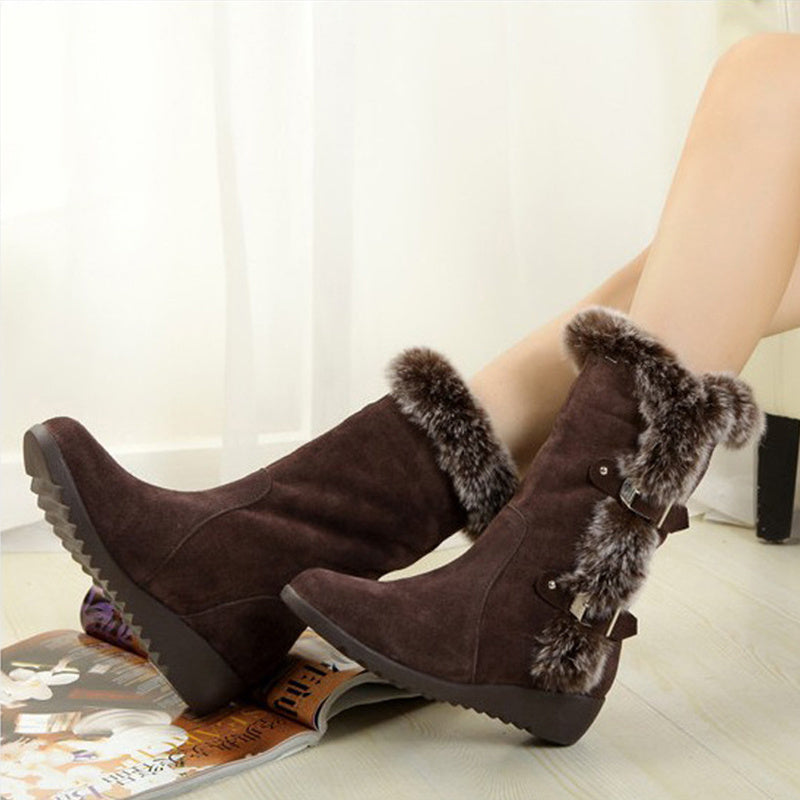 Tara – Comfortable Women's Boots in Premium Vegan Leather for Winter