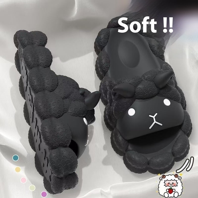 Lisa – Soft, Thick, Non-Slip Vegan Material Slippers