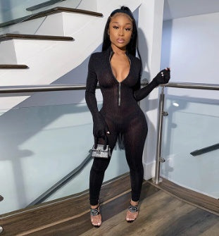 Lydia – Women's Jumpsuit with Hip Emphasis