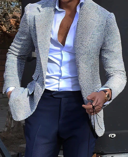 Guy – Striped Men's Blazer Slim Fit