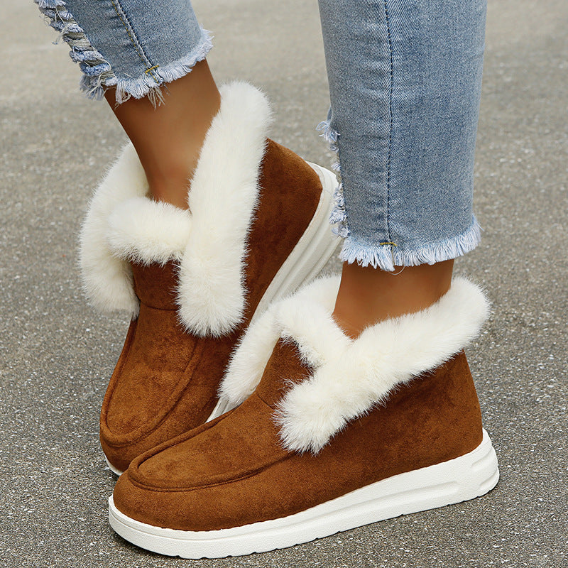 Hayley – Warm Winter Boots with Plush Lining