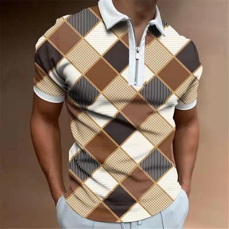 Bobby – Casual Men's T-Shirt with Striped Pattern