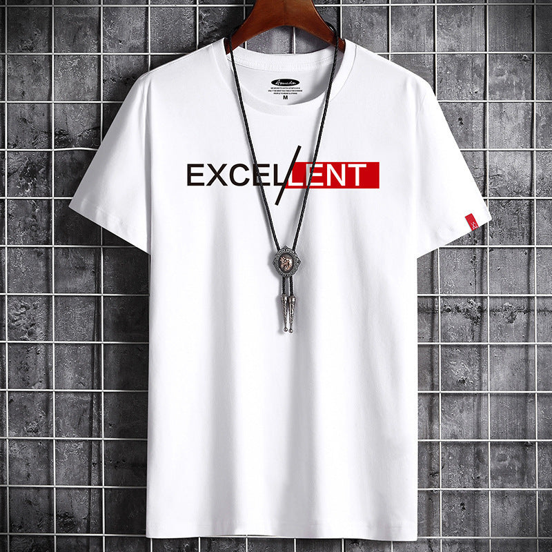 Jacob – Cotton Summer Men's T-Shirt with Short Sleeves