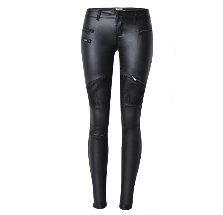 Larry – Vegan Leather Pants