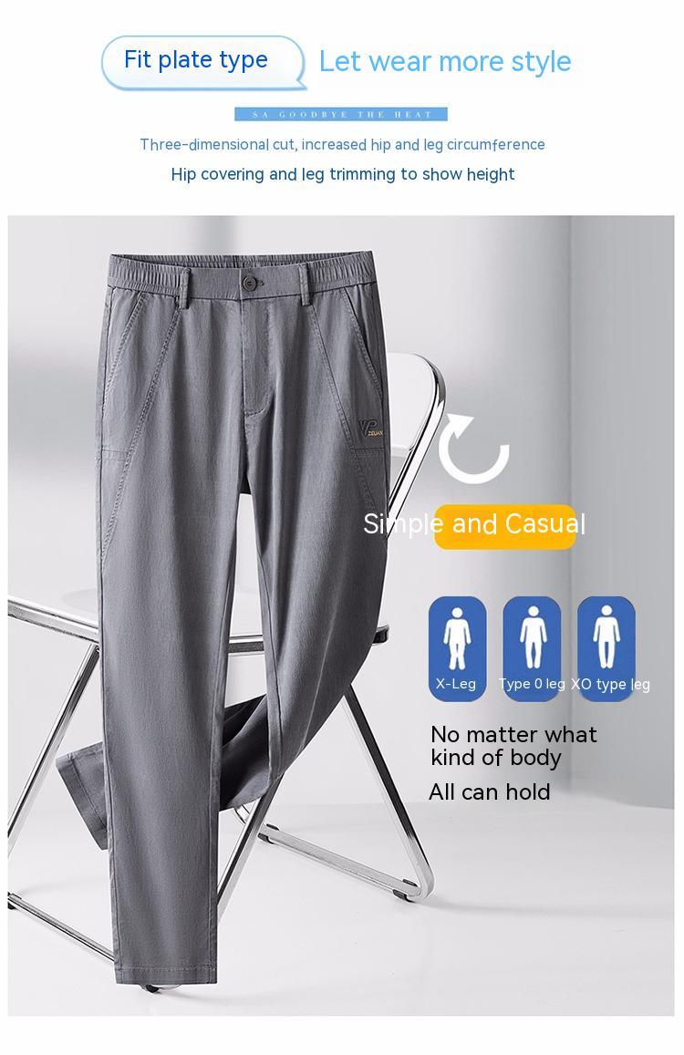 Jacob – Slim Fit Tencel Pants for Men