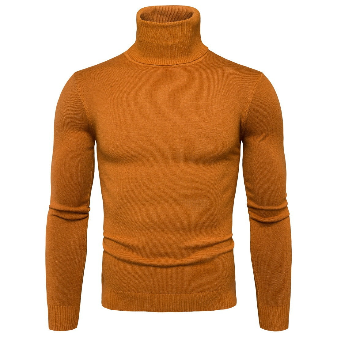 Lawrence – Slim Thermal Turtleneck Sweater for Men in Solid Designs