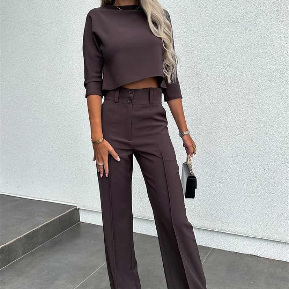 Katy – High Waist Wide Pants