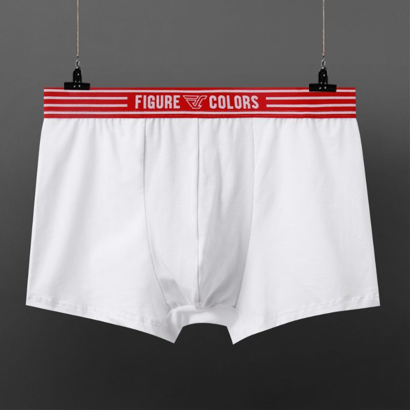 Giles – Breathable Men's Cotton Boxer Shorts with Low Waist