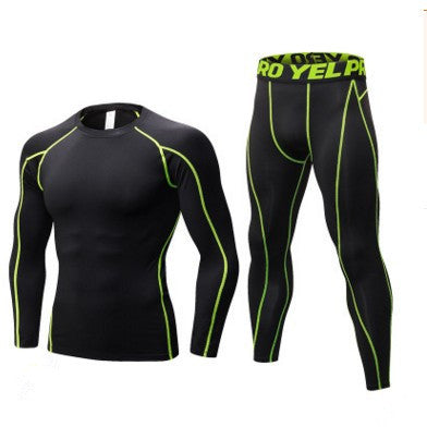 Walter – Men's Compression Training Suit with Long Sleeve Shirt and Leggings