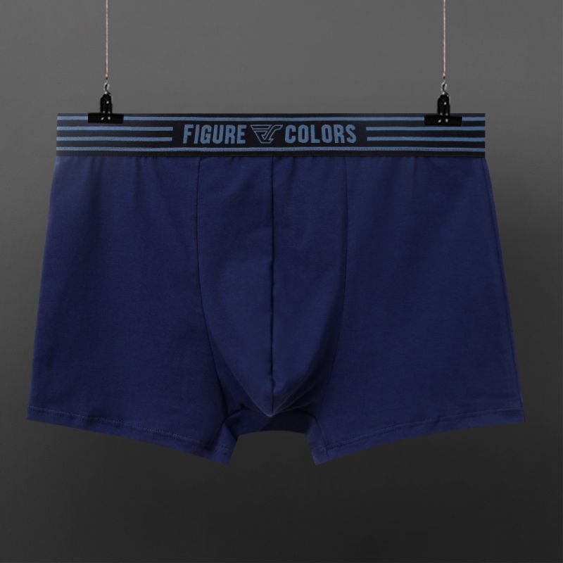 Giles – Breathable Men's Cotton Boxer Shorts with Low Waist
