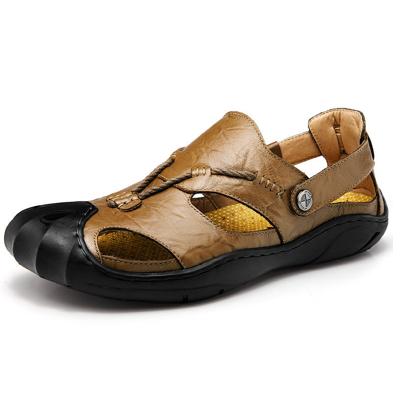 Anthony – Comfortable Men's Sandals in Vegan Leather