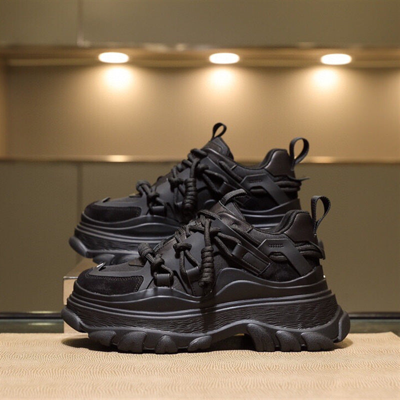 Rachael – Women's Fashion Casual Sneakers with Platform Sole in Vegan Leather