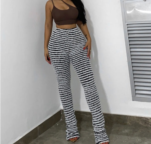 Caroline – Sexy Slim Pants with Stripes for Women