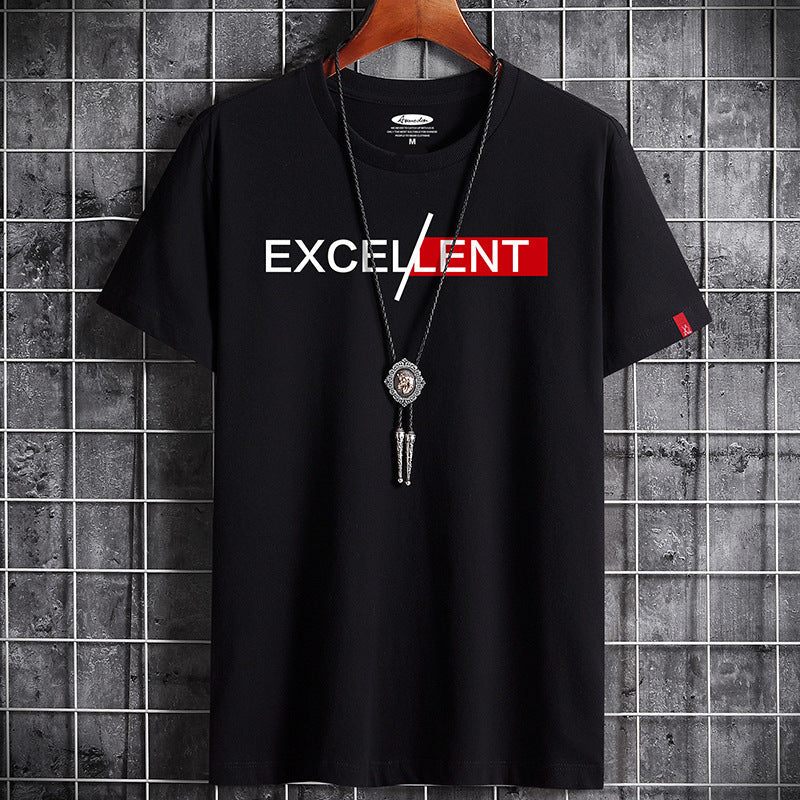 Jacob – Cotton Summer Men's T-Shirt with Short Sleeves