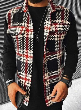 Douglas – Relaxed Men's Jacket with 3D Digital Print