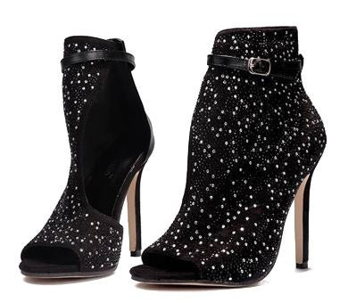 Vanessa – Crystal Embellished High Heels