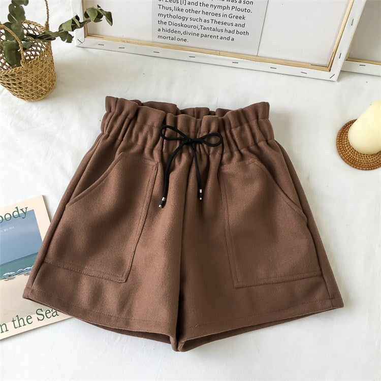 Carol – High-Waisted Wide Leg Shorts