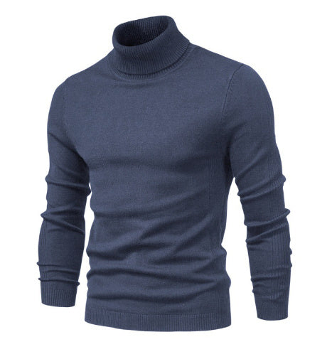 Patrick – Slim Fit Turtleneck Sweater in Solid Design