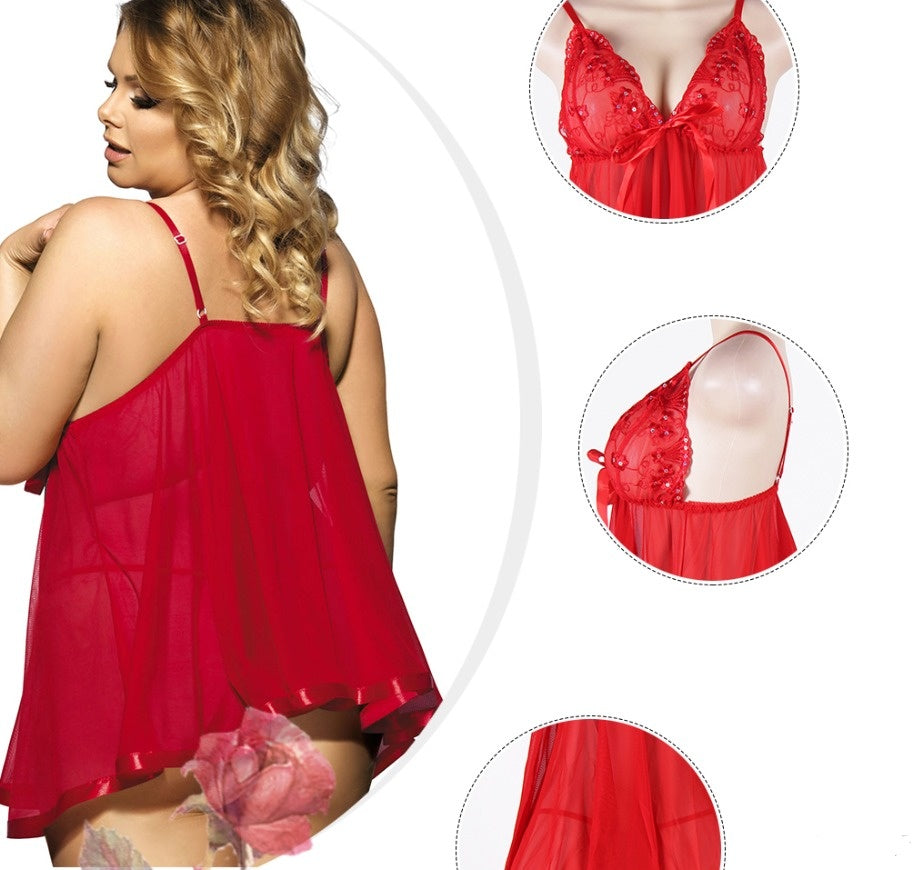 Rose – Sexy Oversized Nightdress