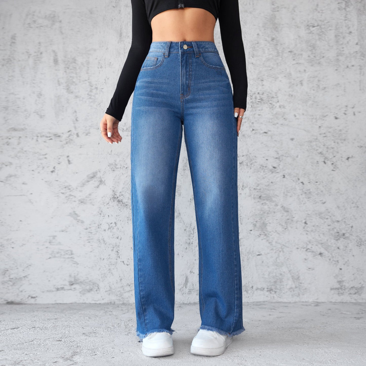 Melissa – Straight Women's Jeans with High Waist