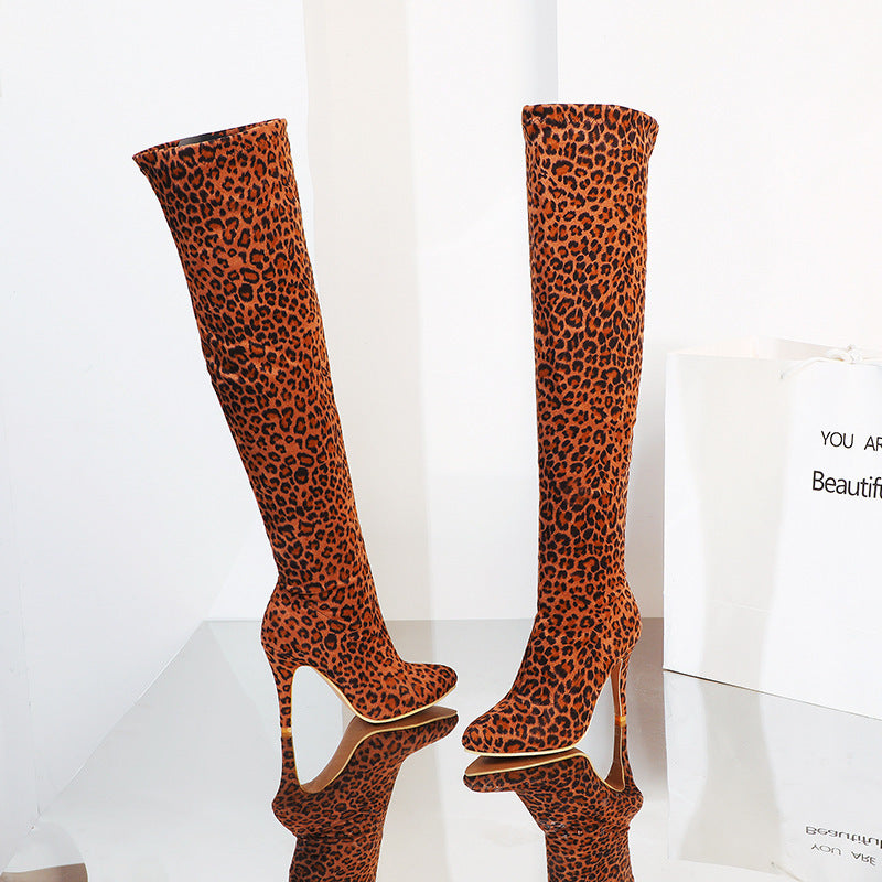 Louise – Trendy Over-the-Knee Pointed Toe Boots