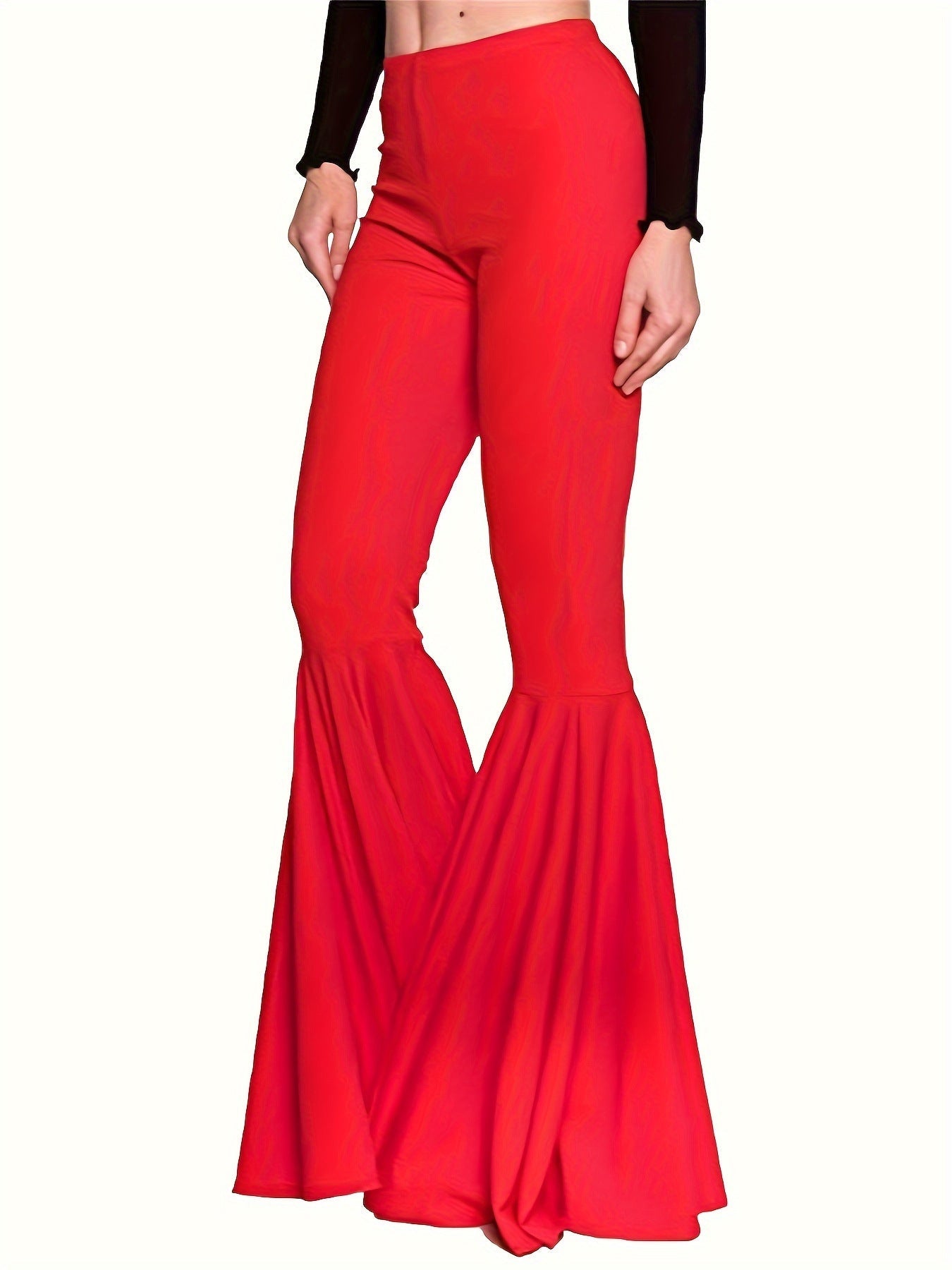 Amelia – Wide Flowing Plus-Size Pants