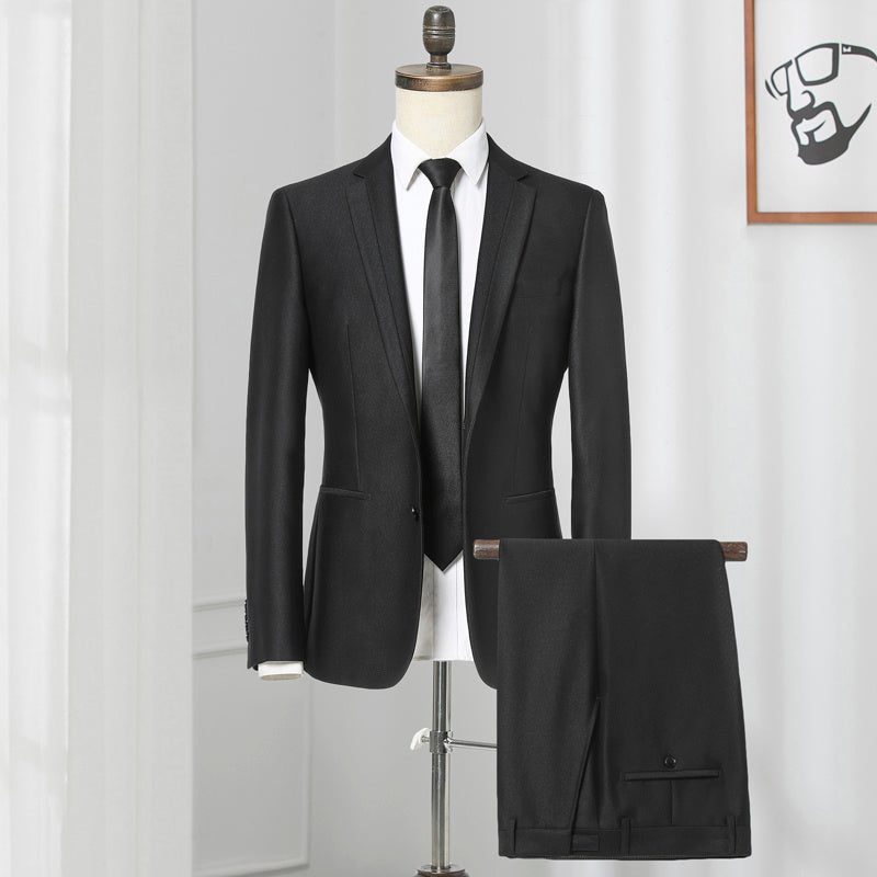 Rory – Slim Men's Suit in Korean Style