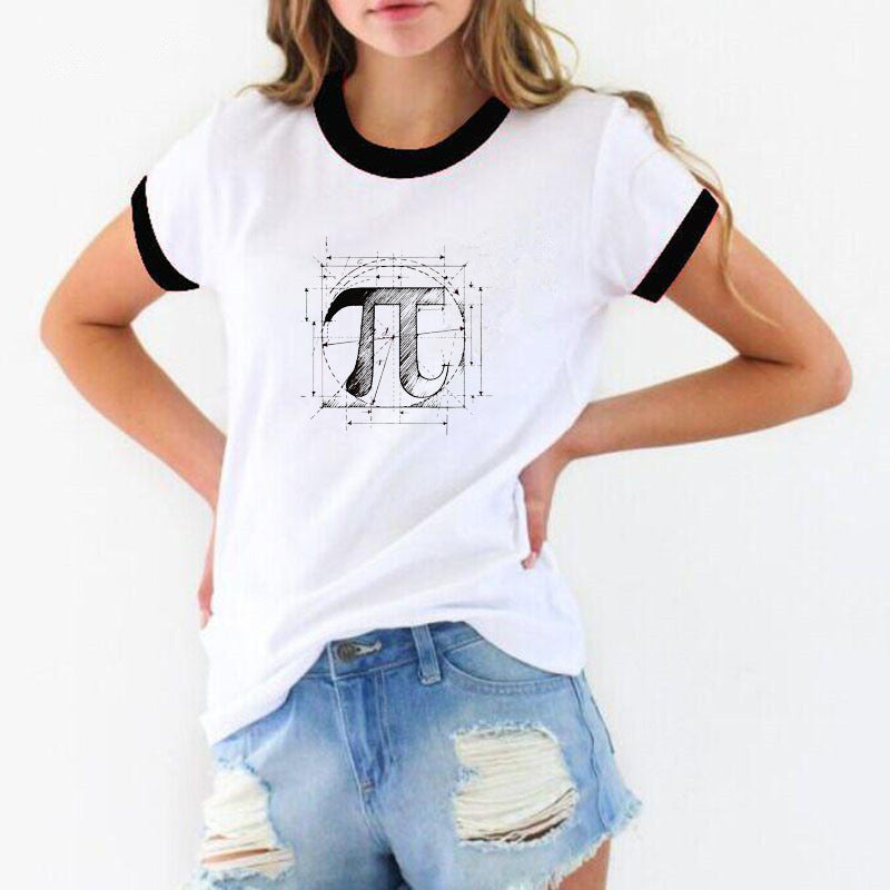 Katie – Women's T-Shirt with Print and Short Sleeves