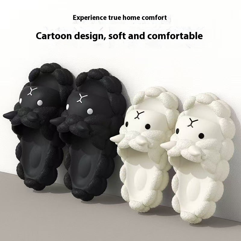Lisa – Soft, Thick, Non-Slip Vegan Material Slippers