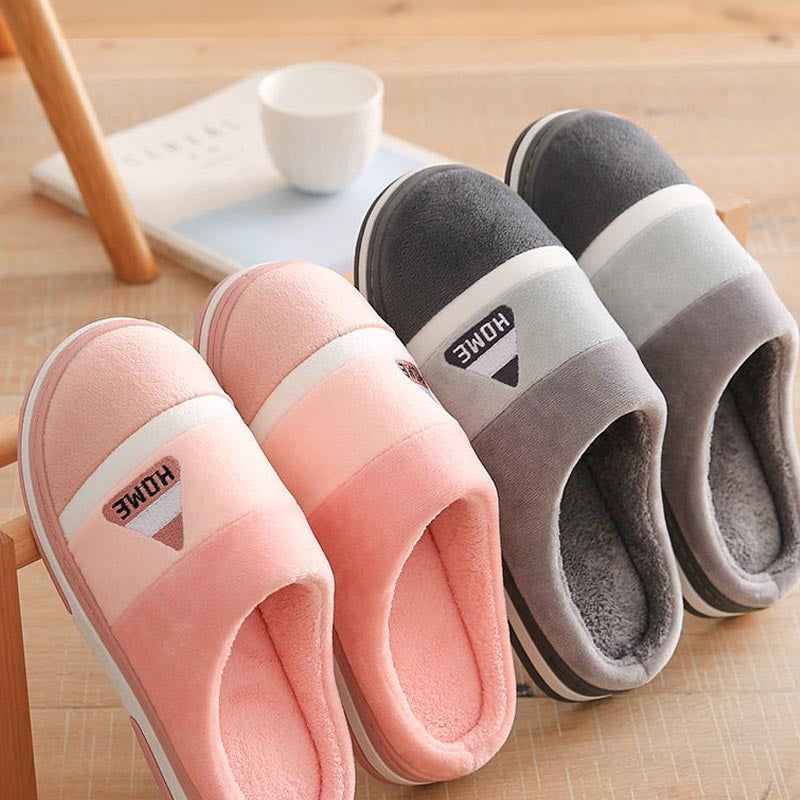 Tim – Thick Non-Slip Cotton Slippers with Plush and Extra Velvet