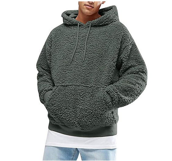 Will – Warm Men's Hoodie in Plush Fleece