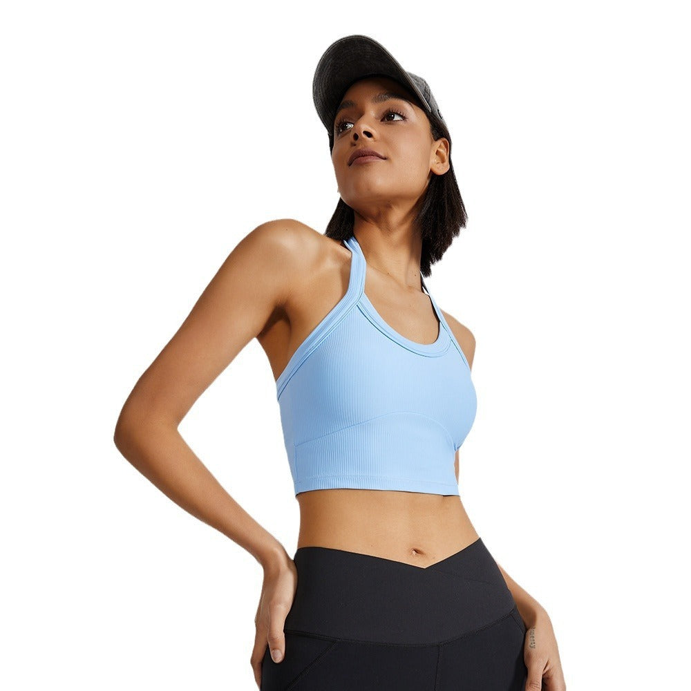 Gillian – Sporty Yoga Training Bra with Stylish Back