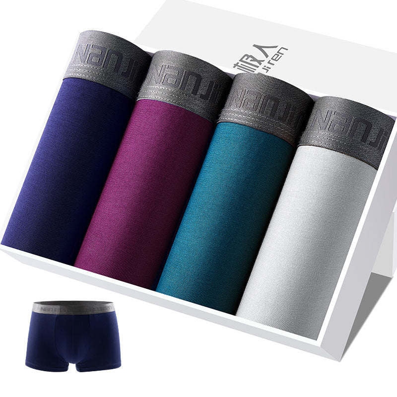 Edward – Breathable Modal Boxer Shorts in Plus Size