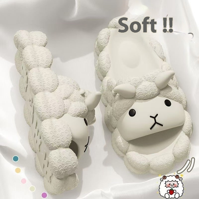 Lisa – Soft, Thick, Non-Slip Vegan Material Slippers