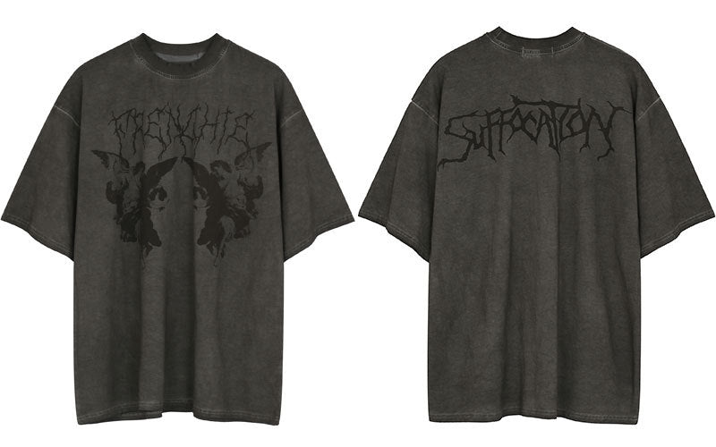 Scott – Retro Loose Sports T-Shirt in Y2k Style