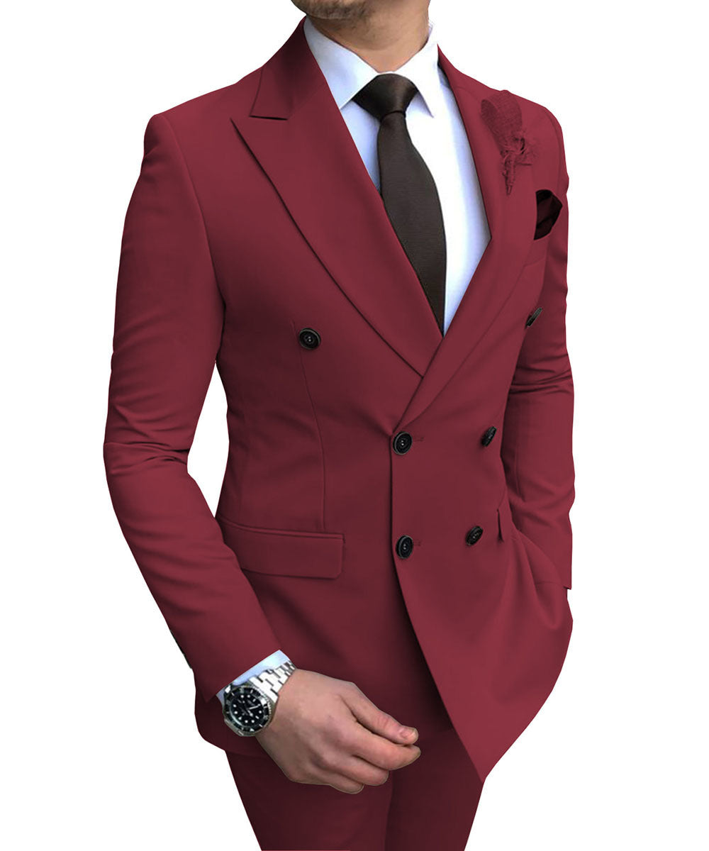Ernest – Double-Breasted Suit for Wedding Guests