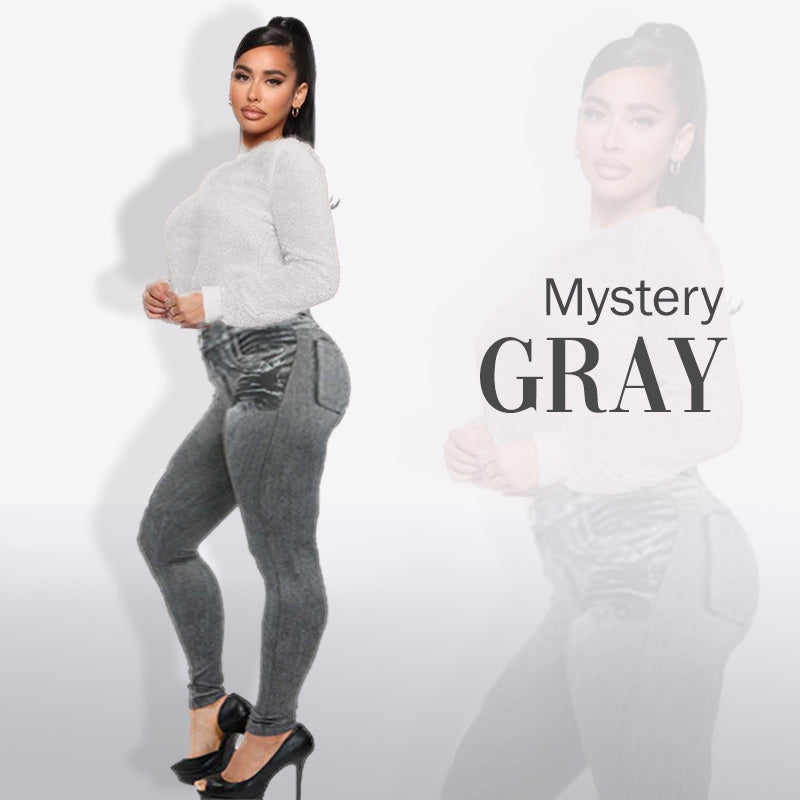 Melissa – High-Rise Skinny Jeans in Stretch Denim