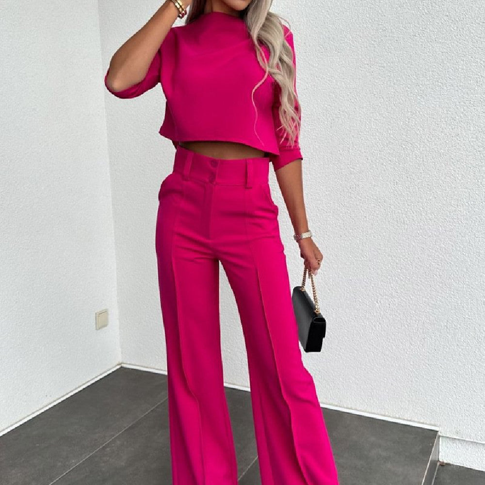 Katy – High Waist Wide Pants