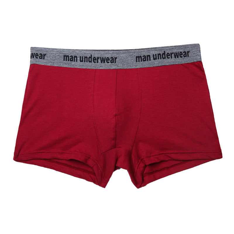 Rowan – Men's Solid Cotton Boxer Shorts